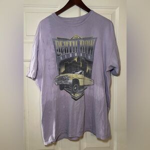 Death Row Records Low Rider Purple Tie‎ Dye T-shirt Size XL.
